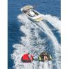 imagekemimoto Orange Boat Flag with PWC Jet Ski Bumpers 25in