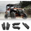 imageKEMIMOTO UTV Dashboard Storage Bag and Front Upper Lower Door Bags Compatible with Polaris General 10004 1000 XP 1000  XP 4 1000