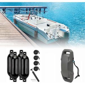 imageKEMIMOTO Inflatable Boat Fenders Bundle with Boat Fenders