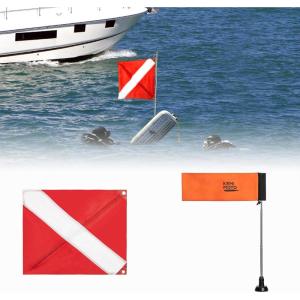 imageKEMIMOTO Safety Dive Flag and Kayak Safety Flag