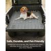 imageKEMIMOTO Cargo Liner Bed Mat Compatible with Polaris Ranger XD 1500 20242026 All Weather Protection Slush Liner Easy Clean Rear Bed Mat Accessories Replace 2889106 NO Gaps NO Shitf