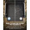 imageKEMIMOTO Cargo Liner Bed Mat Compatible with Polaris Ranger XD 1500 20242026 All Weather Protection Slush Liner Easy Clean Rear Bed Mat Accessories Replace 2889106 NO Gaps NO Shitf
