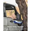 imageKEMIMOTO Large Mirror Adjustable Side Mirrors Compatible with Polaris Xpedition XPADV 20242026 Folding Side Mirrors with Guard Plate Mounted on Apillar Replace 2884491