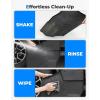 imageKEMIMOTO TPE Floor Mat Compatible with Polaris Xpedition XP 5ADV 5 2024 Front and Rear AntiSlip Foot Mat Easy to Clean Waterproof Footwell Mats Compatible with Polaris Xpedition Accessories 3 PCS