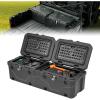 imageKEMIMOTO UTV Bed Box Upgraded 110L Lockable Weatherproof Storage Box 29 US Gal Dual Lid Compatible with 20162026 CanAm Defender amp Defender Max OEM 715003028 Replacement