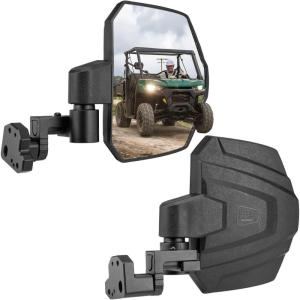 imageKEMIMOTO Large UTV Side Mirror Compatible with 20162026 Canam Defender HD 578910  MAX Models Fit Halfdoor Fulldoor Extension Adjustable Upgrade Adjustable Range