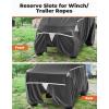 imageKEMIMOTO UTV Cover 2 Seater Side by Side Cover Waterproof Windproof Trailering Travel Outdoor AllWeather Protect SXS Cover Compatible with Can Am Defender Polaris Ranger Mule 130 x 58 x 70130 x 58 x 70