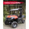 imageKEMIMOTO UTV Seat Covers Compatible with 20142025 Pioneer 700 7004 AllWeather Protection UV Scratch Resistant WaterResistant 1680D Oxford Fabric AntiSlip Secure Fit Accessories Camo ColorCamo