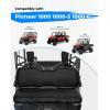 imageKEMIMOTO Upgraded Seat Covers Better Resistance of Scratch Water UV Dust Compatible with Pioneer 1000 10005 10006 More Elastic for Easy Installation1680D Oxford Fabric Reflect Heat Accessories