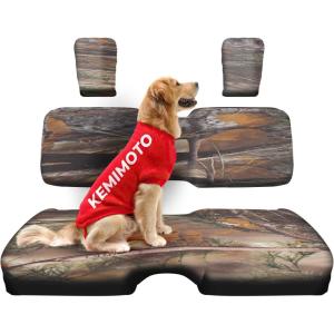 imageKEMIMOTO UTV Seat Covers Compatible with 20142025 Pioneer 700 7004 AllWeather Protection UV Scratch Resistant WaterResistant 1680D Oxford Fabric AntiSlip Secure Fit Accessories Camo ColorCamo