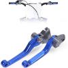 imageKEMIMOTO CNC Brake Clutch Lever Pivot Levers Set Adjustable Compatible with for YZ125 YZ250 1523 YZ250F 0923 YZ450F 0923 YZ125X 1723 YZ250X 1623 YZ250FX 2023 YZ450FX 1923 Blue