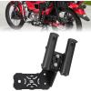 imageKEMIMOTO Motorcycle Fishing Rod Holder Compatible with CT125  Side Mount Fishing Rod Rack ScrewOn Mount Fits Ultralight Stream amp Tenkara Rods up to 075 BoltOn Rack for Overland amp Camping