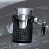 imageUpgrade KEMIMOTO Motorcycle Cup Holder with Chrome Perch Mount Bracket Synthetic Leather Motorcycle Drink Holder for Dyna Softail Touring Goldwing GL1800 GL1500 VTX Shadow Vstar Vulcan
