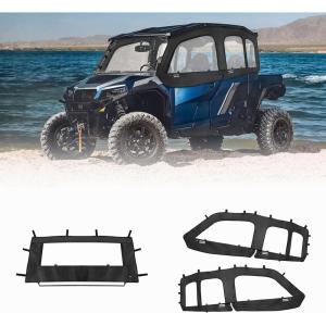 imageKEMIMOTO UTV Soft Rear Window and Soft Upper Doors Cab Enclosures Windows Compatible with Polaris General 4 1000  XP 4 1000
