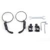 imageKEMIMOTO Bike Mirror Handlebar Mount 2pcs Aluminum 360 Adjustable Foldable Rear View Mirror SiliconeEnhanced Ball Joint  Extra Stability Mountain Bikes EBikes Scooters amp Cycling Accessories1