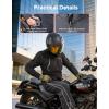 imageKEMIMOTO Motorcycle Mesh Armored Shirt for Men with CE1 Certified Protective Gear Jacket Breathable Soft for All Seasons Suitable for Motorcycling Riding Cycling OffRoad SportsMedium