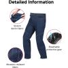 imageKEMIMOTO Motorcycle Pants for Men and Women Stretch Fabric Casual Motorcycle Jeans for Motorcycle Riding Commuting TouringBlue