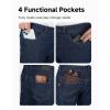 imageKEMIMOTO Motorcycle Pants for Men and Women Stretch Fabric Casual Motorcycle Jeans for Motorcycle Riding Commuting TouringBlue