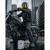 imageKEMIMOTO Rain Suit for Men Motorcycle Rain Gear Waterproof Powersports Heavyduty Rain GearBlack