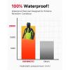 imageKEMIMOTO Rain Suit for Men Motorcycle Rain Gear Waterproof Powersports Heavyduty Rain GearGreen