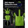 imageKEMIMOTO Rain Suit for Men Motorcycle Rain Gear Waterproof Powersports Heavyduty Rain GearGreen