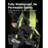 imageKEMIMOTO Rain Suit for Men Motorcycle Rain Gear Waterproof Powersports Heavyduty Rain GearGreen
