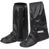 imageKEMIMOTO Waterproof HalfSole Rain Shoe Covers Boot Covers with Waterproof Zipper NonSlip Men Rain Gear Reflector BlackLarge