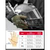 imageKEMIMOTO Tactical Gloves Breathable Touchscreen Outdoor FullFinger Gloves for Men Women for Cycling Biking Safety Work Mechanic Gardening Yard Work 2025Green