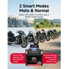 image:imageKEMIMOTO Lithium Motorcycle Battery YTX20LBSYTX20HL Bluetooth LiFePO4 Lithium Battery 12V 12Ah Powersports Battery with Smart APP amp LCD Winter Sleep Moto Mode Compatible with Motorcycle PWC UTVYTX12BS8AhBT