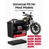 image:imageKEMIMOTO Lithium Motorcycle Battery YTX20LBSYTX20HL Bluetooth LiFePO4 Lithium Battery 12V 12Ah Powersports Battery with Smart APP amp LCD Winter Sleep Moto Mode Compatible with Motorcycle PWC UTVYTX20LBS12AhBT