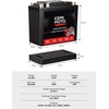 image:imageKEMIMOTO Lithium Motorcycle Battery YTX20LBSYTX20HL Bluetooth LiFePO4 Lithium Battery 12V 12Ah Powersports Battery with Smart APP amp LCD Winter Sleep Moto Mode Compatible with Motorcycle PWC UTVYTX20LBS12AhBT