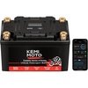 image:imageKEMIMOTO Lithium Motorcycle Battery YTX20LBSYTX20HL Bluetooth LiFePO4 Lithium Battery 12V 12Ah Powersports Battery with Smart APP amp LCD Winter Sleep Moto Mode Compatible with Motorcycle PWC UTVYTX7ABS6AhBT