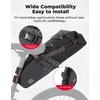 image:imageKEMIMOTO Bike Seat Bag Expandable 11L Saddle Pouch Fully Waterproof Bikepacking Road Bicycle Rear Pack Under Seat with PVC Reflective Panel Four Bottom HardboardsBasic Version