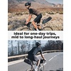 image:imageKEMIMOTO Bike Seat Bag Expandable 11L Saddle Pouch Fully Waterproof Bikepacking Road Bicycle Rear Pack Under Seat with PVC Reflective Panel Four Bottom HardboardsBasic Version