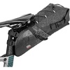 image:imageKEMIMOTO Bike Seat Bag Expandable 11L Saddle Pouch Fully Waterproof Bikepacking Road Bicycle Rear Pack Under Seat with PVC Reflective Panel Four Bottom HardboardsUpgraded Hook and Ioop Closure