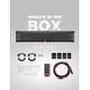 image:imageKEMIMOTO Midnight 80 Gen2 315inch 10Speaker UTV Sound Bar IP66 Water Resistant Golf Cart Sound Bar ATV Speaker with RGB SxS Soundbar Compatible with Polaris RZR CanAm28 Inches