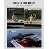 image:imageKEMIMOTO Bimini Top for Boat Bimini Tops Cover 600D Marine Grade Canvas Boat Canopy with 6ft Length 54 in  96 in Width 46 in Height Includes Mounting Hardware Straps Rear Support PolesBlack