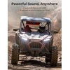 image:imageKEMIMOTO 6Speaker Metal UTV Sound Bar UTV Turn Signal Kit with 110D Horn Compatible with Polaris CanAm Teryx CFMOTO