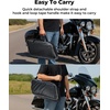 image:imageKEMIMOTO Motorcycle Saddlebag Liner 15L Single PU Leather Hard Saddle Bag Insert Compatible with Touring Street Glide Road Glide Road King