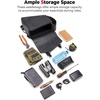 image:imageKEMIMOTO Motorcycle Saddlebags PU Leather Side Bags Compatible with Sportster 883 1200 Softail Low Rider S Cruiser Dyna Vstar Shadow Vulcan Rebel 20L12L