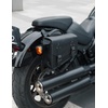 image:imageKEMIMOTO Motorcycle Saddlebags PU Leather Side Bags Compatible with Sportster 883 1200 Softail Low Rider S Cruiser Dyna Vstar Shadow Vulcan Rebel 20L12L