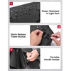 image:imageKEMIMOTO Motorcycle Saddlebags PU Leather Side Bags Compatible with Sportster 883 1200 Softail Low Rider S Cruiser Dyna Vstar Shadow Vulcan Rebel 20L20L