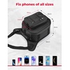 image:imageKEMIMOTO Motorcycle Tank Bag with Removable Phone Holder Waterproof EVA Hard Shell Expandable Tank Bag Rain Cover Compatible with All Models of Mobile Phones 1316L