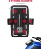 image:imageKEMIMOTO Motorcycle Waterproof Tank Bag Phone Pouch Case TPU Bag Sensitive Touch Screen Compatible for Cell Phone up to 65 Inch Black