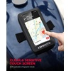image:imageKEMIMOTO Motorcycle Waterproof Tank Bag Phone Pouch Case TPU Bag Sensitive Touch Screen Compatible for Cell Phone up to 65 Inch Black