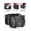 image:imageKEMIMOTO PVC Waterproof Motorcycle Saddlebags 50L25Lx2 Adventure Dual Sport Bike Luggage Bag Detachable Saddle Bags Side Bags for Dirtbike Motorbike Travel Motorcycle Panniers Bags BlackBlack