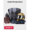 image:imageKEMIMOTO PVC Waterproof Motorcycle Saddlebags with Bottle Holders 52L26Lx2 Large Capacity Adventure Sport Bike Luggage Bag Saddle Bags Side Bags for Motorbike Travel Detachable Motorcycle Bag