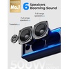 image:imageKEMIMOTO Soundbar Bracket 25inch Metal UTV Sound Bar for UTV ATV Golf Cart Boat