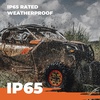 image:imageKEMIMOTO UTV Sound Bar 16 Inch ATV Speaker with RGB Lights BT V50 MarineGrade IP65 Waterproof Compatible with Polaris RZR CanAm CFMOTO Zforce Teryx Fits 175  225 Roll Cage