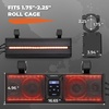 image:imageKEMIMOTO UTV Sound Bar 16 Inch ATV Speaker with RGB Lights BT V50 MarineGrade IP65 Waterproof Compatible with Polaris RZR CanAm CFMOTO Zforce Teryx Fits 175  225 Roll Cage